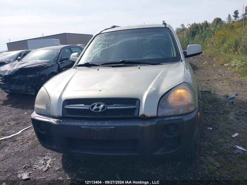 2008 Hyundai Tucson VIN: KM8JM12D58U837079 Lot: 12113404