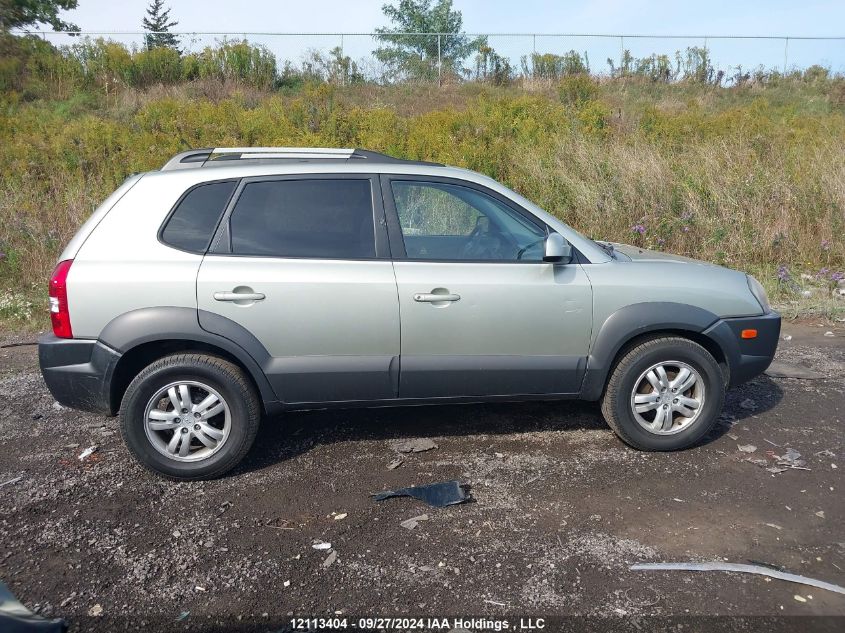 2008 Hyundai Tucson VIN: KM8JM12D58U837079 Lot: 12113404