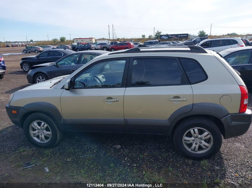 2008 Hyundai Tucson VIN: KM8JM12D58U837079 Lot: 12113404