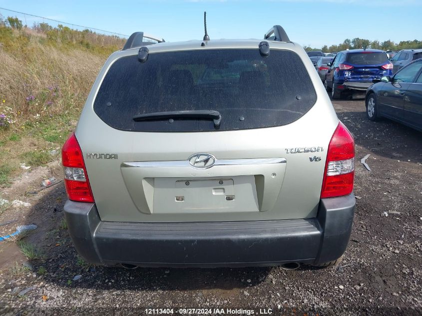 2008 Hyundai Tucson VIN: KM8JM12D58U837079 Lot: 12113404