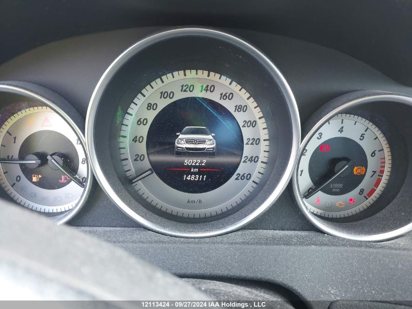 2013 Mercedes-Benz C-Class VIN: WDDGF8AB8DG101155 Lot: 12113424