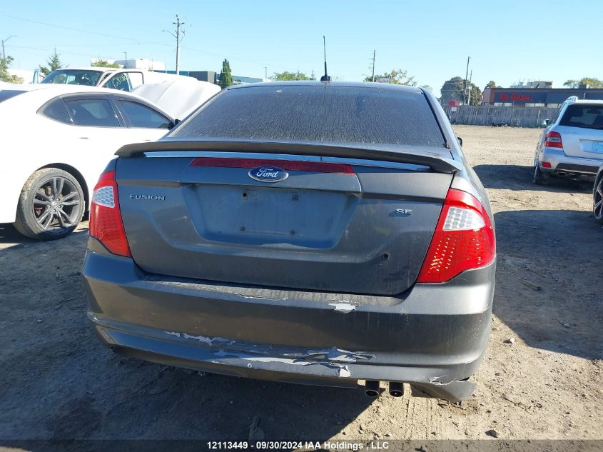 3FAHP0HA7CR140116 2012 Ford Fusion Se