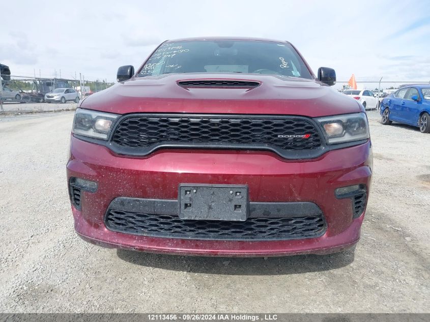 2022 Dodge Durango Gt VIN: 1C4RDJDG4NC197169 Lot: 12113456