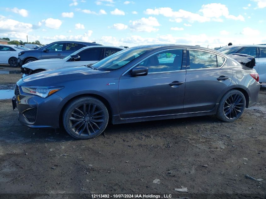 2021 Acura Ilx VIN: 19UDE2F89MA800244 Lot: 12113492