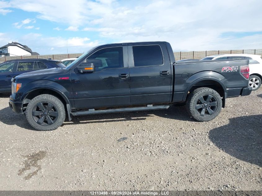 2014 Ford F150 Supercrew VIN: 1FTFW1EF9EFC55763 Lot: 12113498