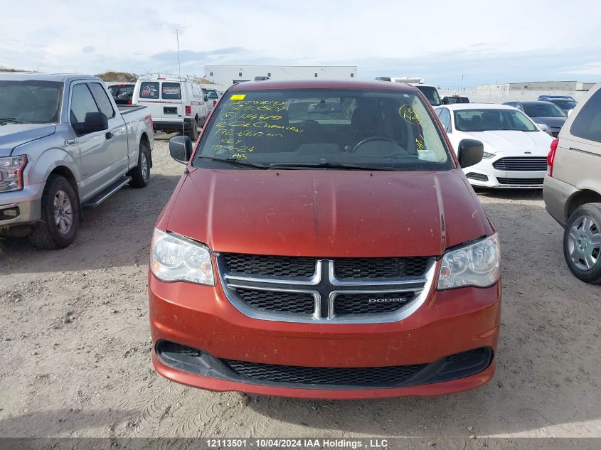 2012 Dodge Grand Caravan Se VIN: 2C4RDGBGXCR184419 Lot: 12113501