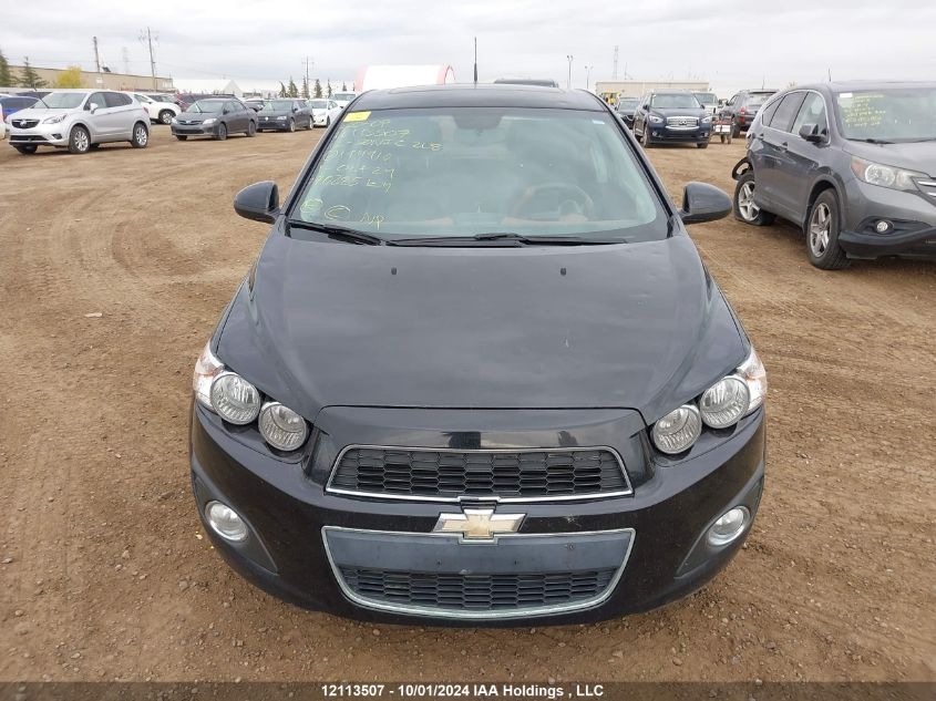 2012 Chevrolet Sonic 2Lz VIN: 1G1JE5SB9C4194910 Lot: 12113507