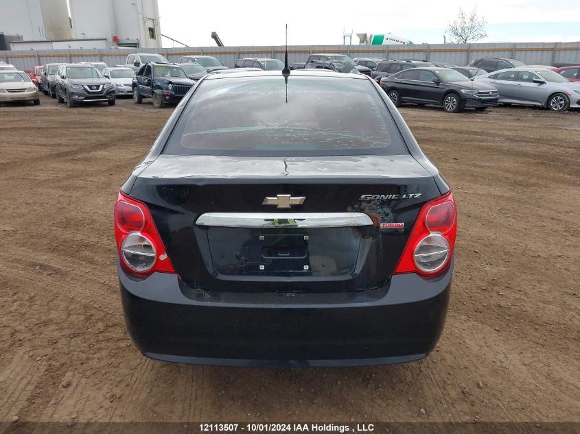 2012 Chevrolet Sonic 2Lz VIN: 1G1JE5SB9C4194910 Lot: 12113507