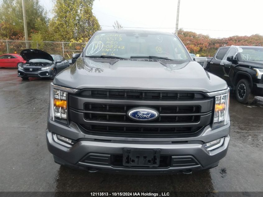 2023 Ford F-150 Lariat VIN: 1FTEW1EP5PKF08267 Lot: 12113513