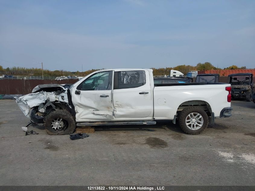 2022 Chevrolet Silverado 1500 VIN: 1GCUDAED8NZ621061 Lot: 12113522