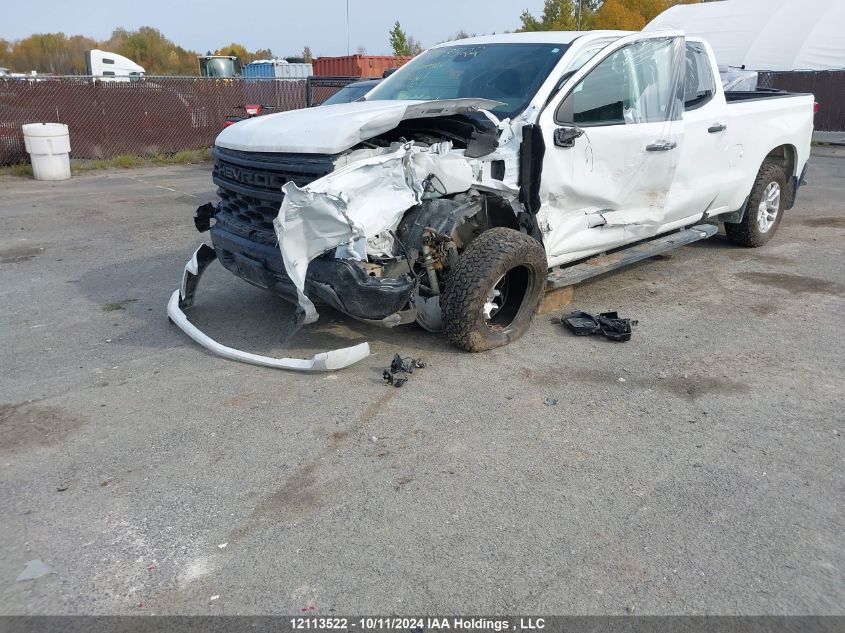 2022 Chevrolet Silverado 1500 VIN: 1GCUDAED8NZ621061 Lot: 12113522