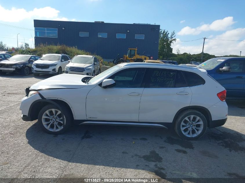 2013 BMW X1 VIN: WBAVL1C53DVR85894 Lot: 12113527