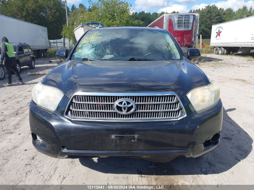 2009 Toyota Highlander Hybrid Hybrid VIN: JTEEW41A292036742 Lot: 12113541