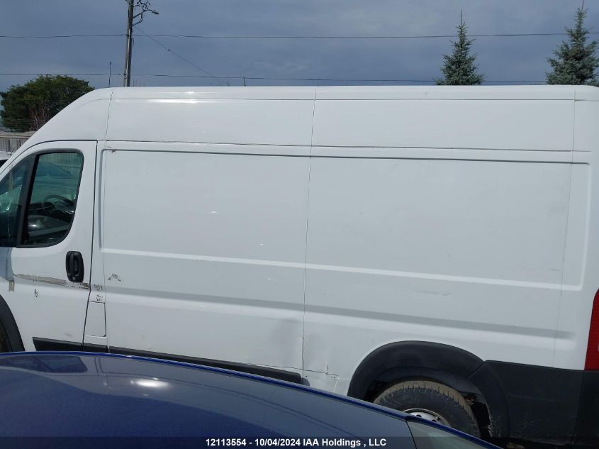 2019 Ram Promaster 2500 2500 High VIN: 3C6TRVCG9KE545592 Lot: 12113554