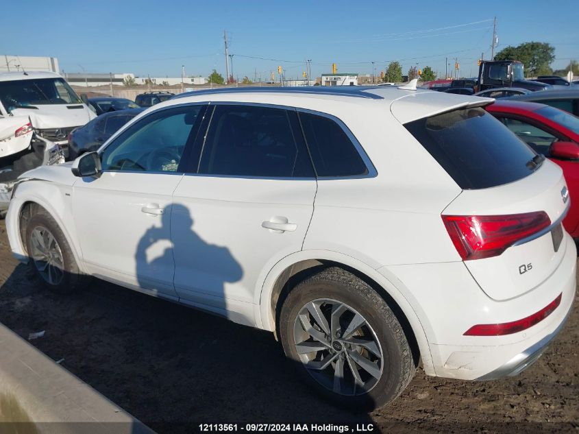 2021 Audi Q5 VIN: WA1EAAFY1M2090284 Lot: 12113561