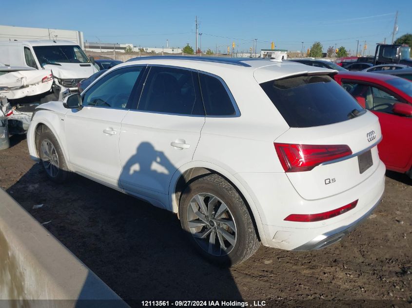 2021 Audi Q5 VIN: WA1EAAFY1M2090284 Lot: 12113561