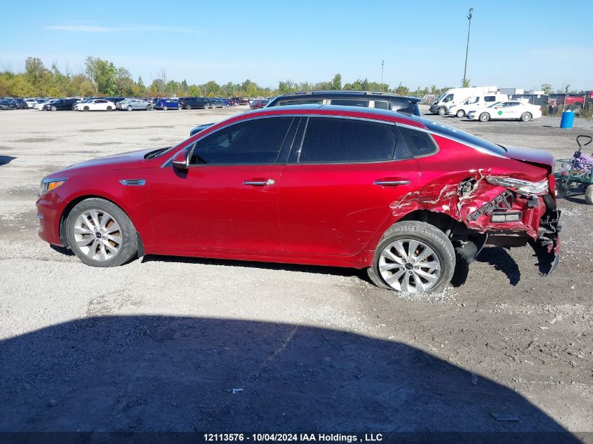 2016 Kia Optima VIN: 5XXGU4L34GG092352 Lot: 12113576