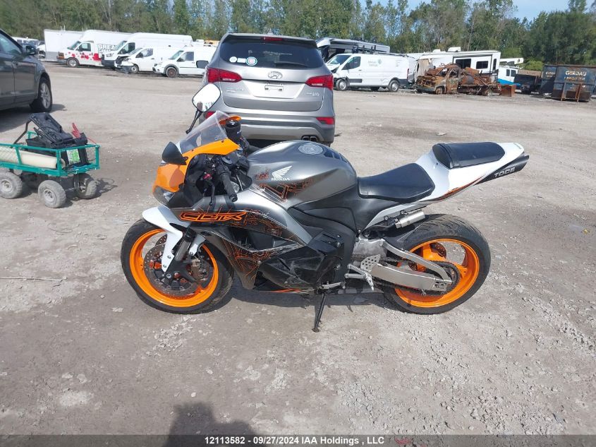 2011 Honda Cbr600 Rr-Abs VIN: JH2PC4051BK400012 Lot: 12113582