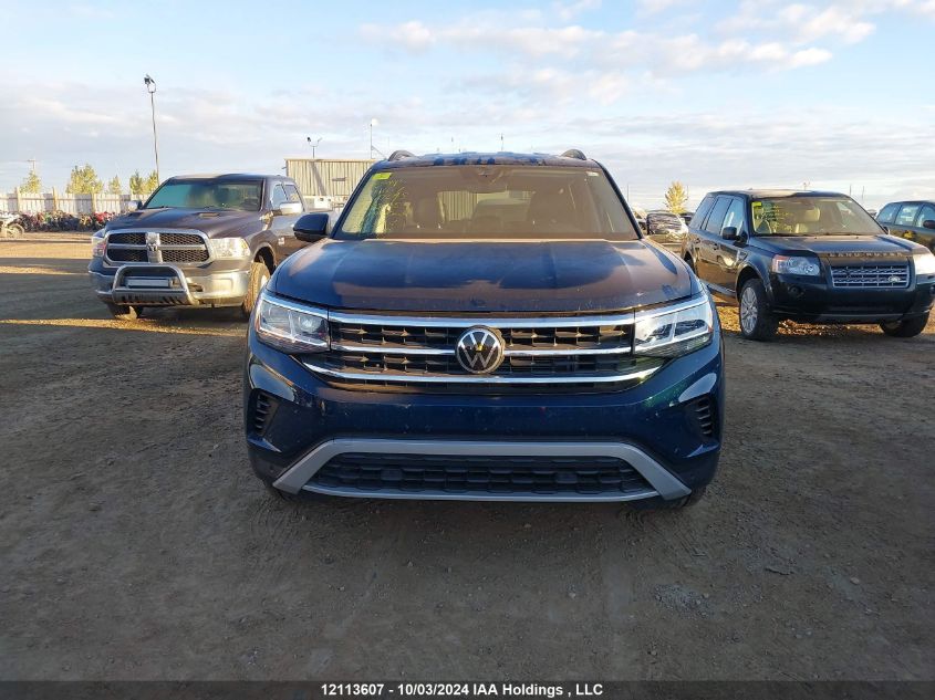 2022 Volkswagen Atlas VIN: 1V2LR2CAXNC543735 Lot: 12113607