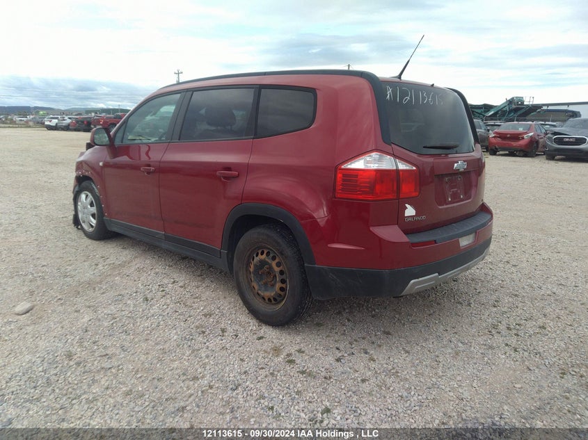 Vin: kl77p2et7dk021363, lot: 2465981, chevrolet orlando 20133