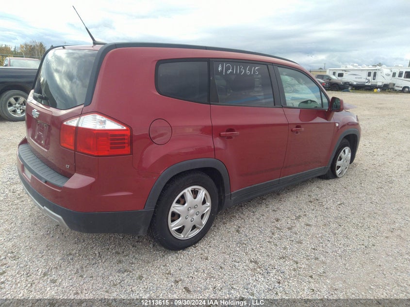 Vin: kl77p2et7dk021363, lot: 2465981, chevrolet orlando 20134
