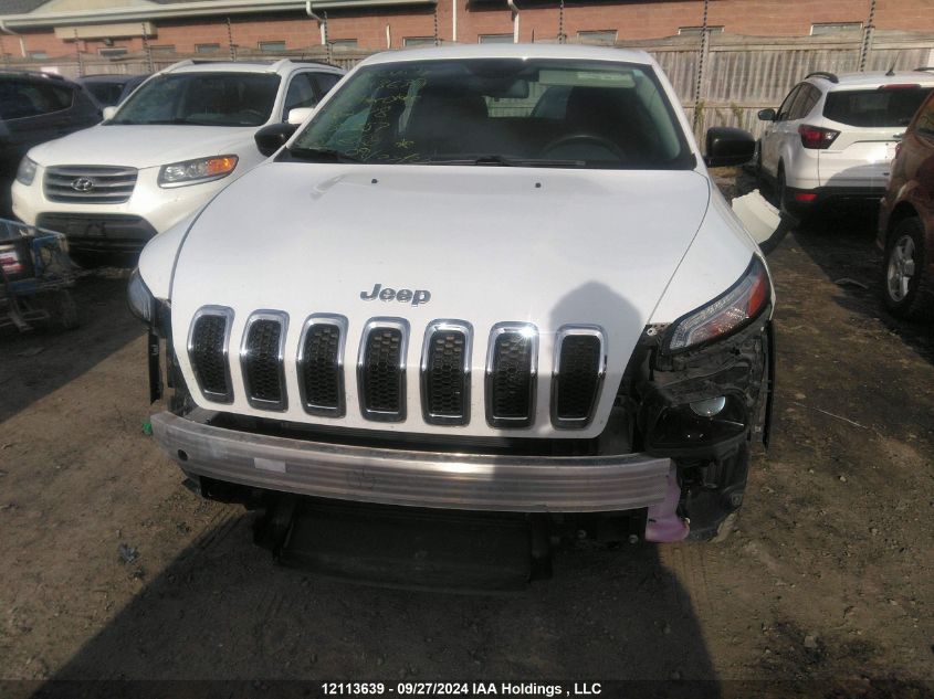 2014 Jeep Cherokee Sport VIN: 1C4PJLAB2EW162178 Lot: 12113639