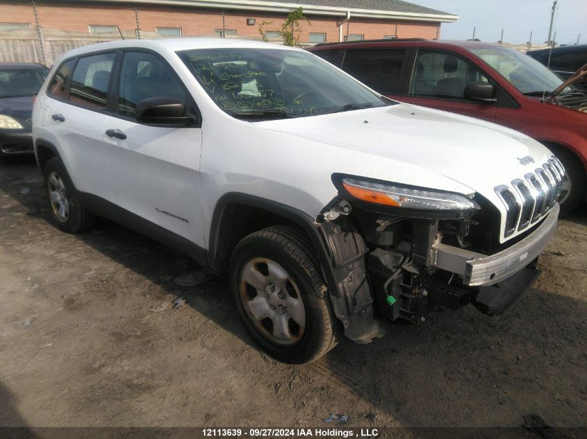 2014 Jeep Cherokee Sport VIN: 1C4PJLAB2EW162178 Lot: 12113639