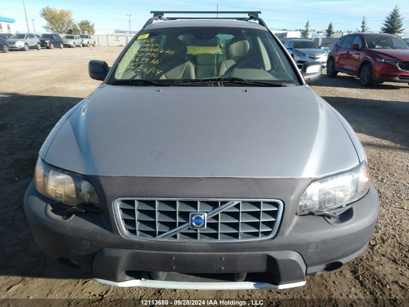 2004 Volvo V70 VIN: YV1SZ59H441136792 Lot: 12113680