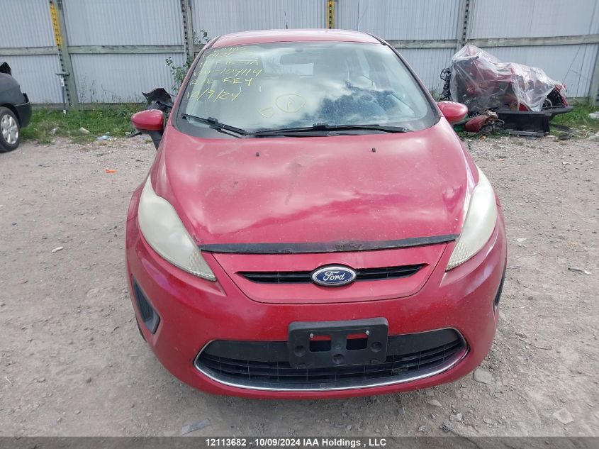 2011 Ford Fiesta Se VIN: 3FADP4EJ2BM104114 Lot: 12113682