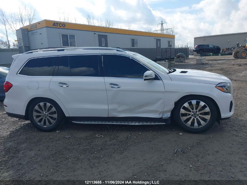 2018 Mercedes-Benz Gls 450 4Matic VIN: 4JGDF6EEXJB008079 Lot: 12113685