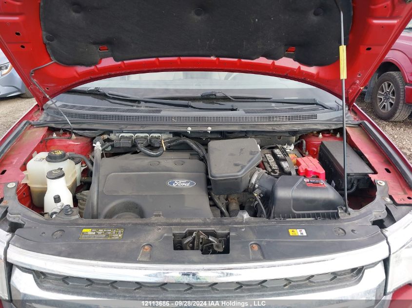 2013 Ford Edge Sel VIN: 2FMDK4JC5DBA54132 Lot: 12113686