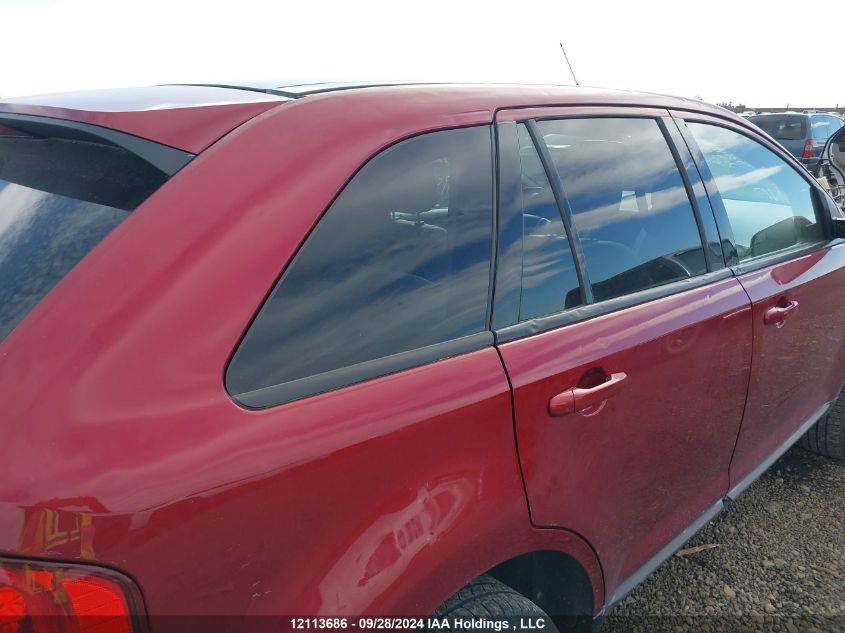 2013 Ford Edge Sel VIN: 2FMDK4JC5DBA54132 Lot: 12113686