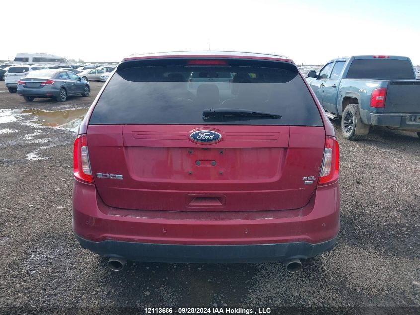 2013 Ford Edge Sel VIN: 2FMDK4JC5DBA54132 Lot: 12113686