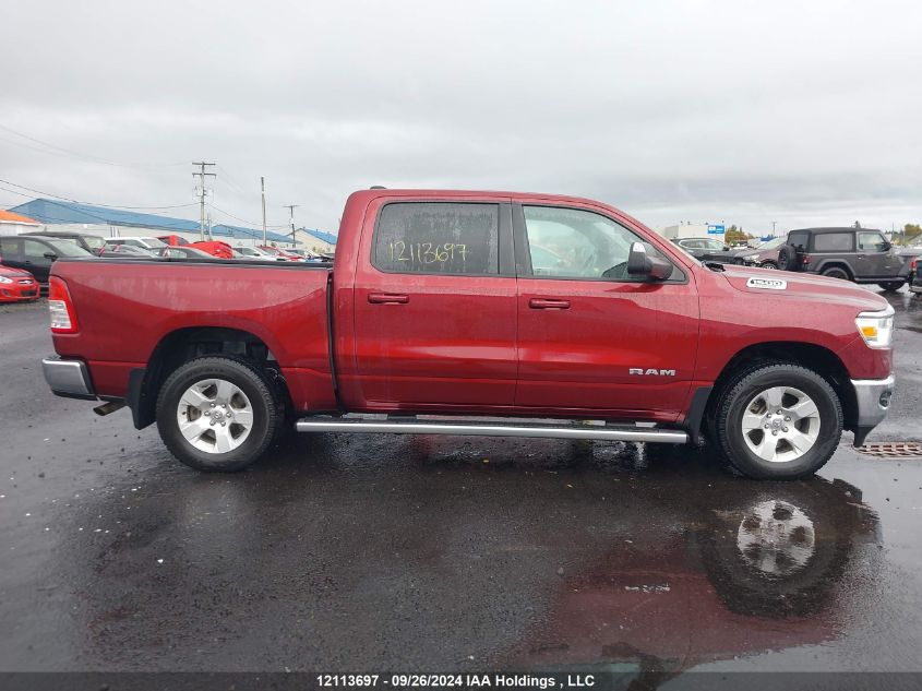 2022 Ram 1500 Big Horn/Lone Star VIN: 1C6RRFFG7NN309826 Lot: 12113697