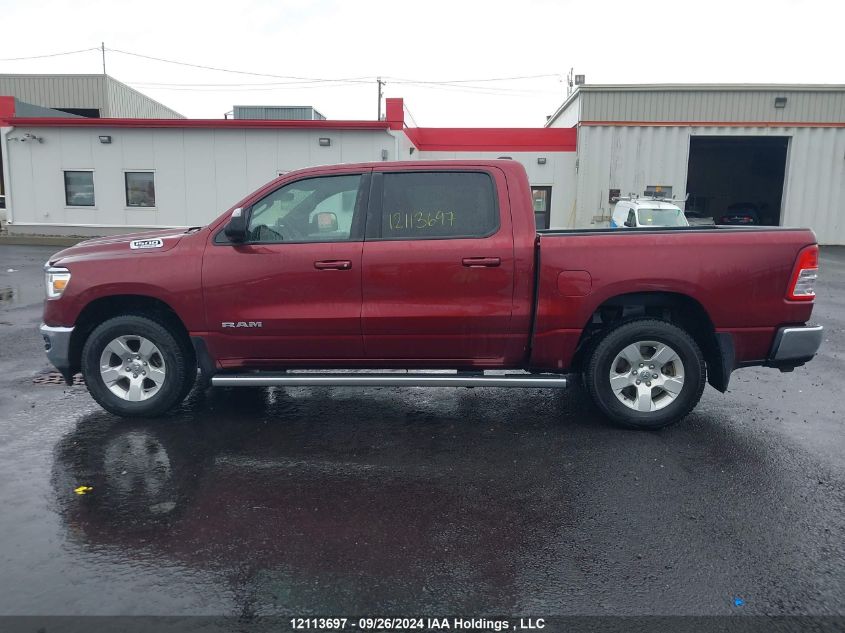 2022 Ram 1500 Big Horn/Lone Star VIN: 1C6RRFFG7NN309826 Lot: 12113697