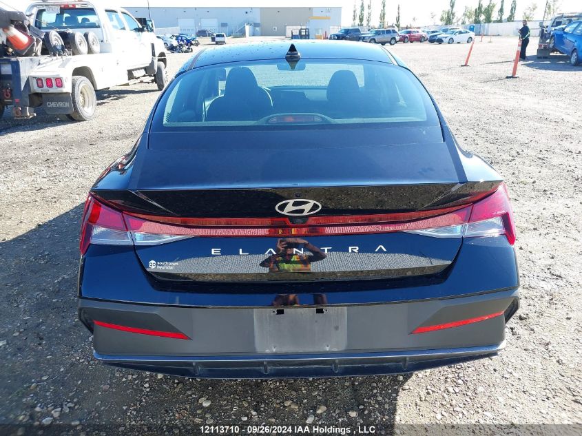 2024 Hyundai Elantra Sel VIN: KMHLM4DG4RU728342 Lot: 12113710