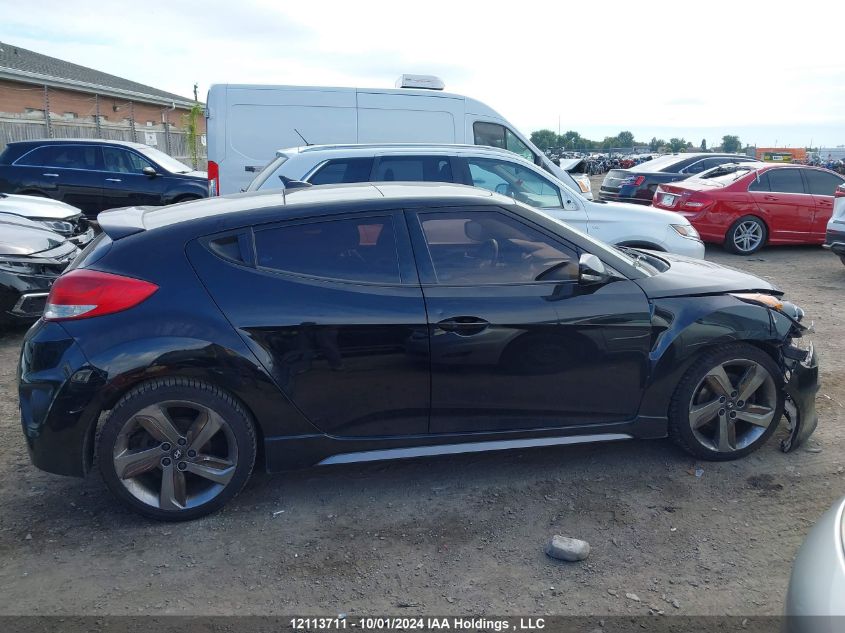 KMHTC6AE4EU203342 2014 Hyundai Veloster Turbo