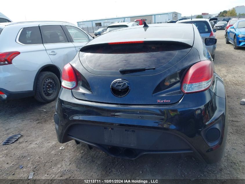 KMHTC6AE4EU203342 2014 Hyundai Veloster Turbo