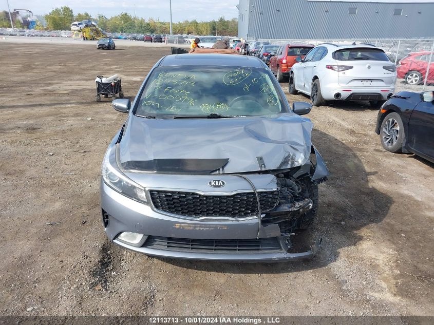 3KPFL4A8XHE005996 2017 Kia Forte