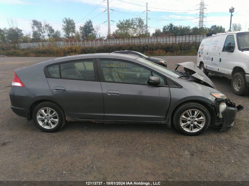 2010 Honda Insight VIN: JHMZE2H5XAS801057 Lot: 12113737