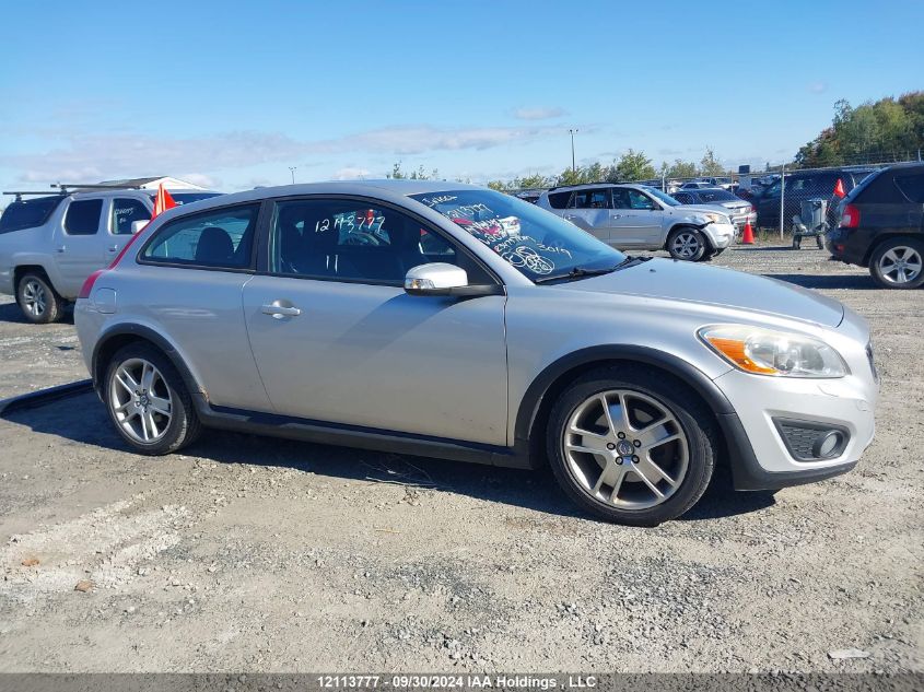 2011 Volvo C30 VIN: YV1672MK6B2203957 Lot: 12113777