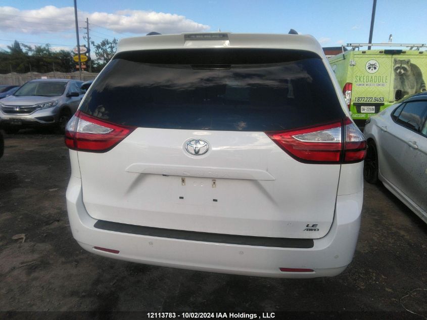 2018 Toyota Sienna VIN: 5TDJZ3DC3JS206282 Lot: 12113783