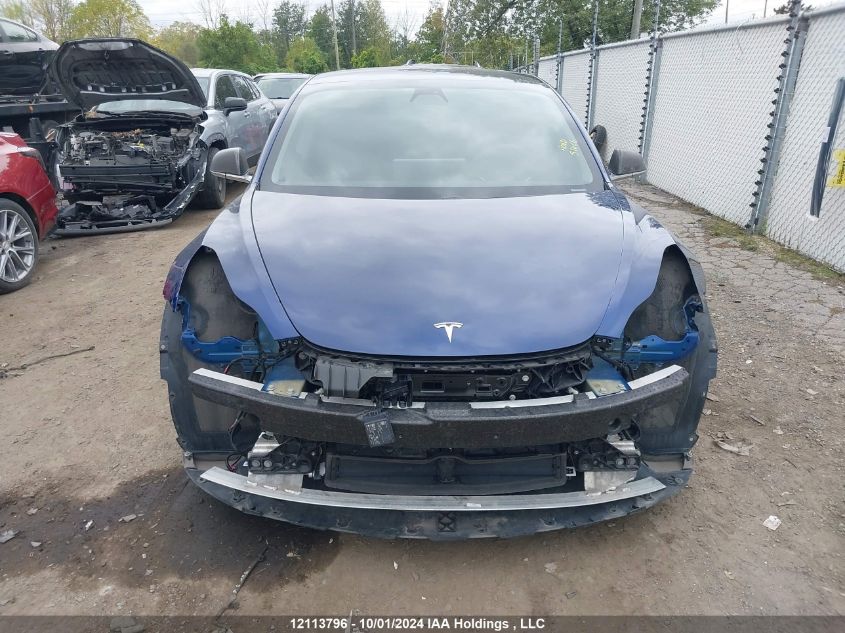 2020 Tesla Model 3 VIN: 5YJ3E1EB6LF626351 Lot: 12113796