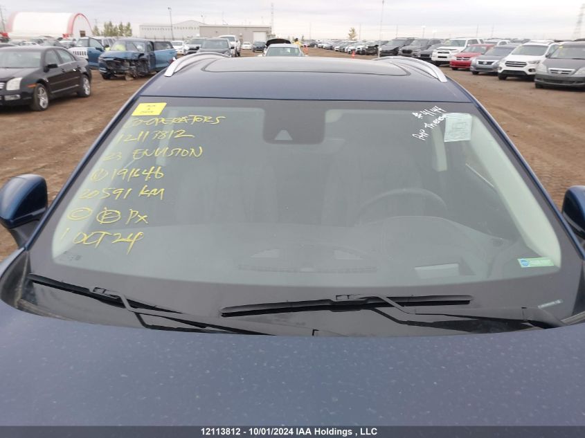 2023 Buick Envision VIN: LRBFZSR49PD191646 Lot: 12113812