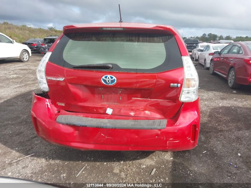 JTDZN3EU8D3249138 2013 Toyota Prius V