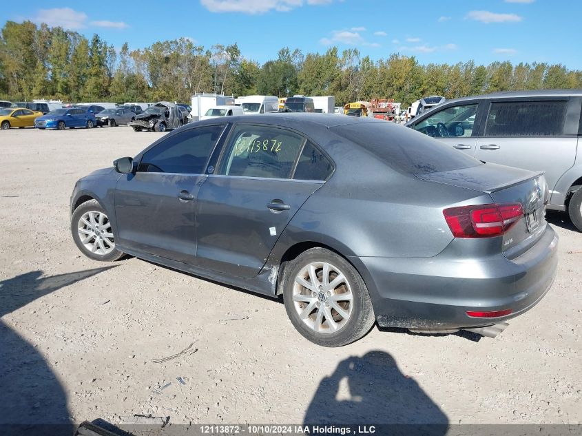 2017 Volkswagen Jetta Sedan VIN: 3VWDB7AJ7HM329649 Lot: 12113872