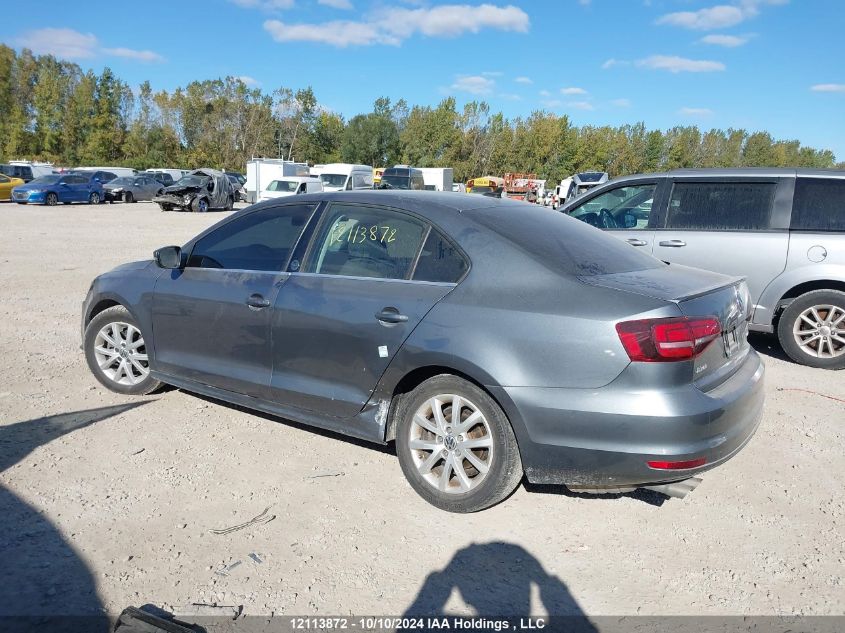 2017 Volkswagen Jetta Sedan VIN: 3VWDB7AJ7HM329649 Lot: 12113872