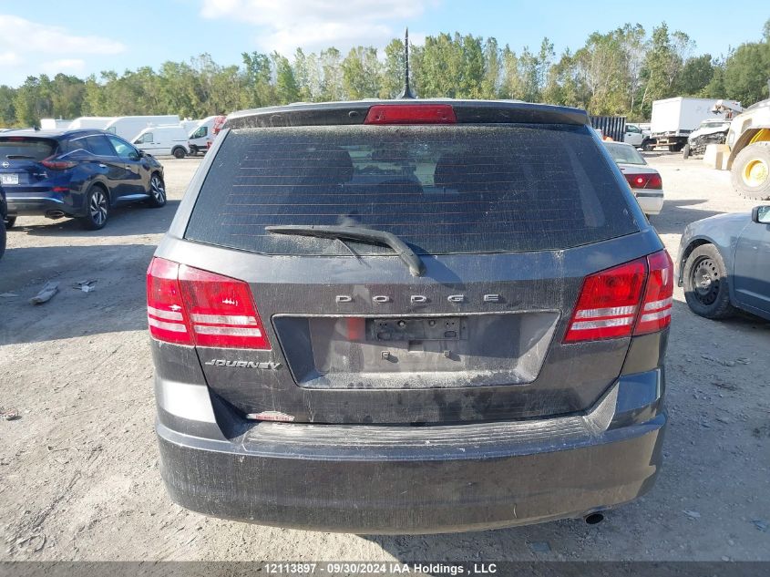 2017 Dodge Journey Cvp/Se VIN: 3C4PDCAB7HT606527 Lot: 12113897