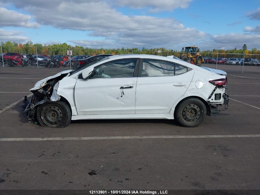 2019 Hyundai Elantra Sport VIN: KMHD04LB0KU824612 Lot: 12113901