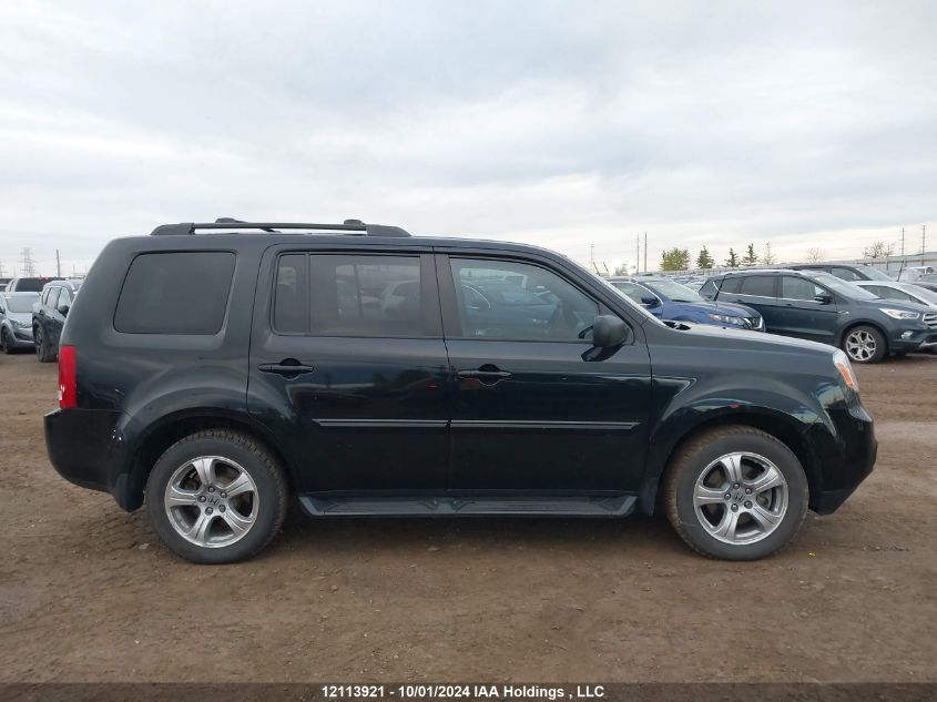 2012 Honda Pilot VIN: 5FNYF4H23CB503882 Lot: 12113921